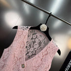 Lace shorts set