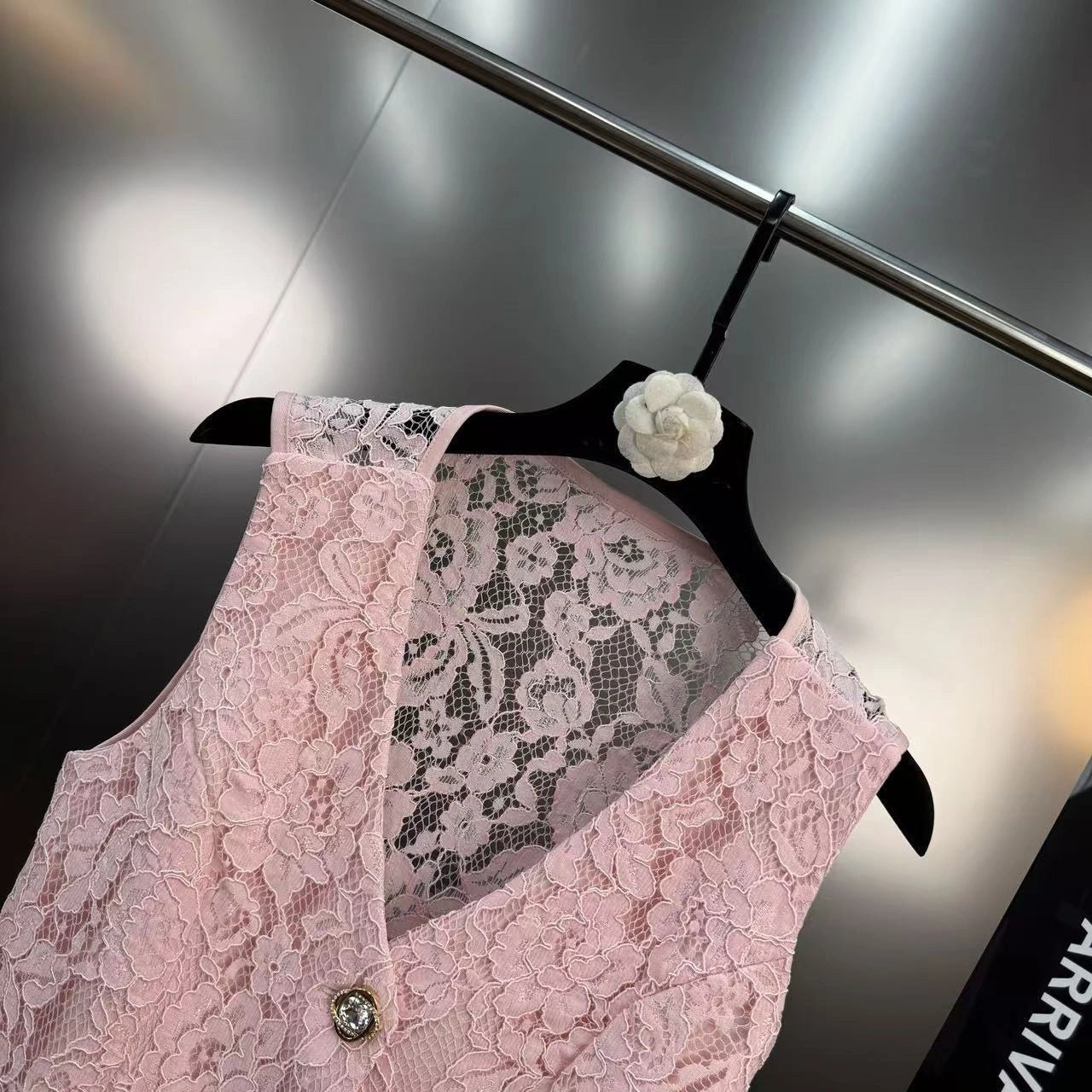 Lace shorts set