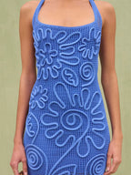 Knitted beach dress