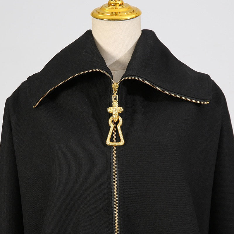 Heavy patchwork oversized jacket