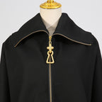 Heavy patchwork oversized jacket