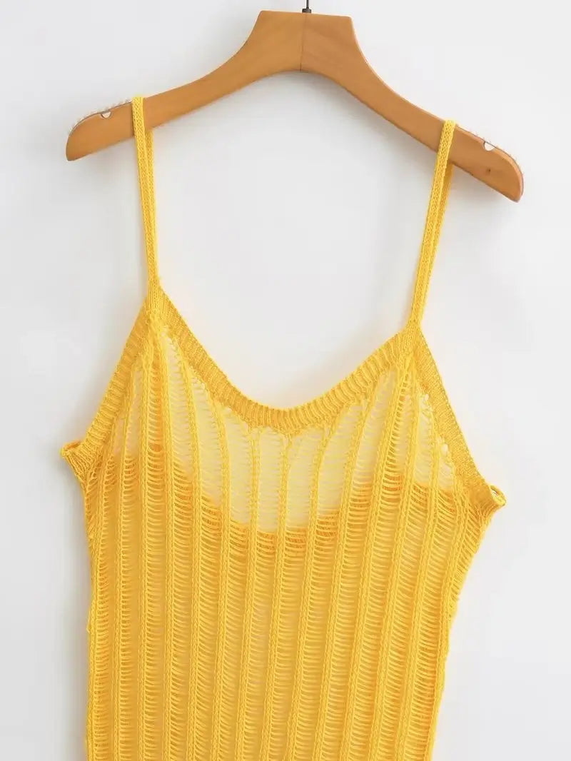 Knitted coverup