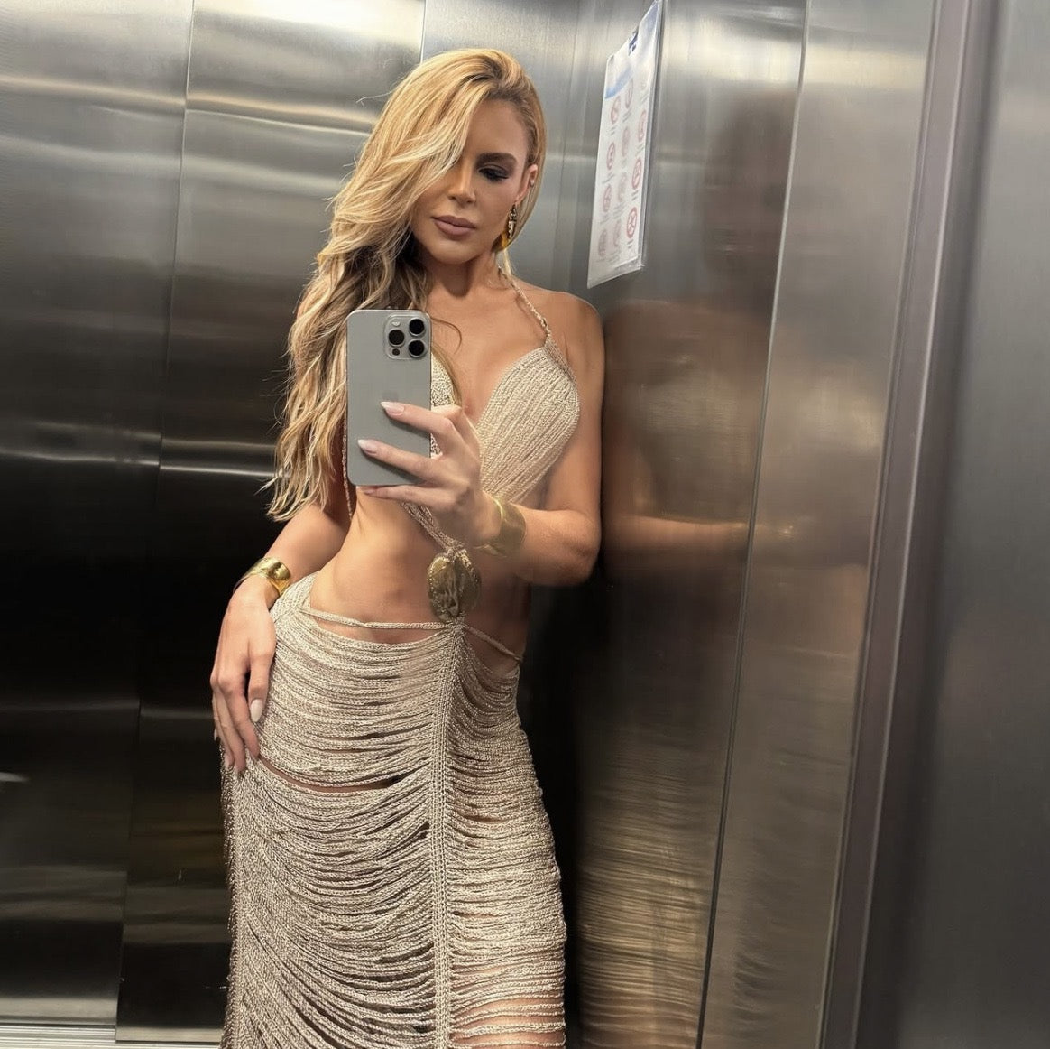 Netted dress