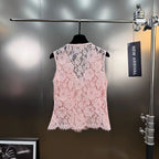 Lace shorts set