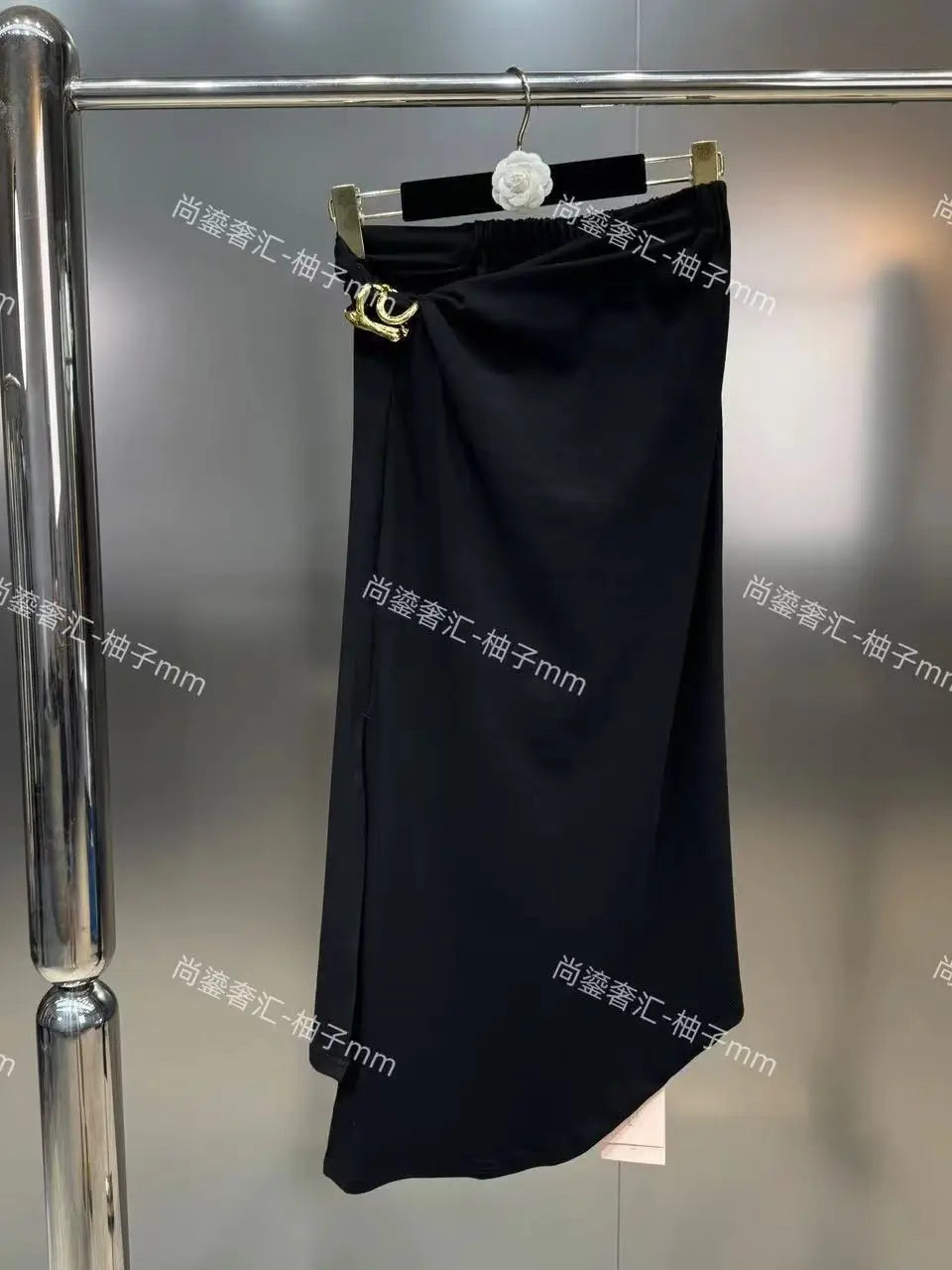 Buckle skirt set