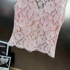 Lace shorts set