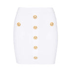 Mid waist short skirt