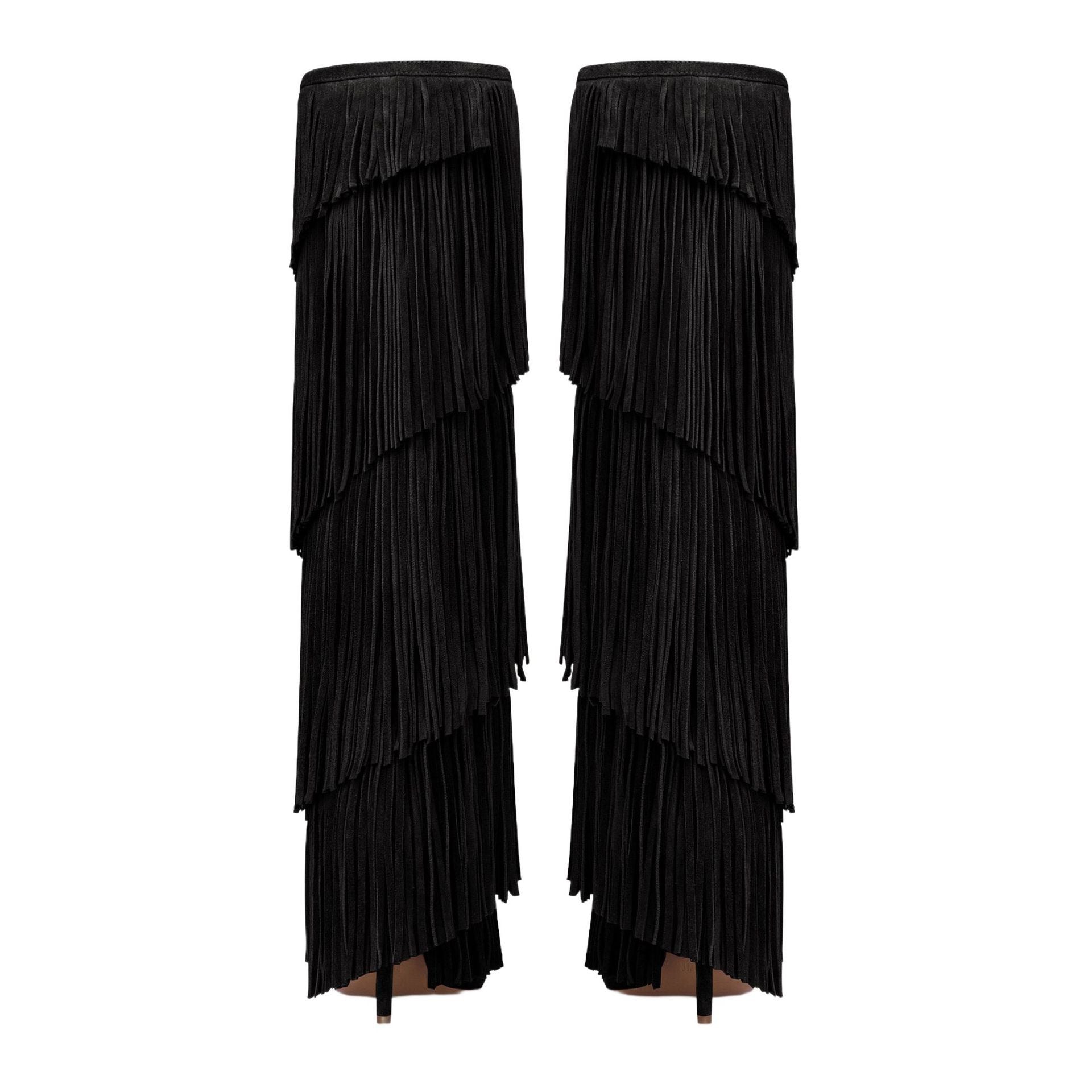 Fringes boots