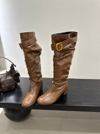 Leather Riding Boots