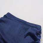 Carolina draped flower bootcut pants