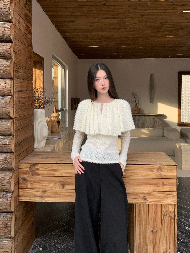 Cape collar cut design