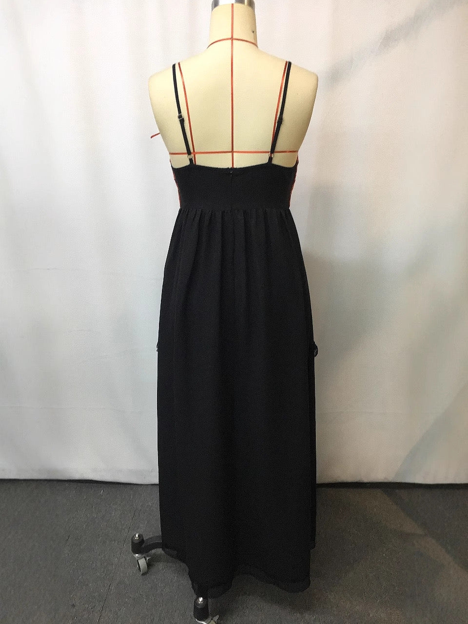 Fluffy embroidery dress