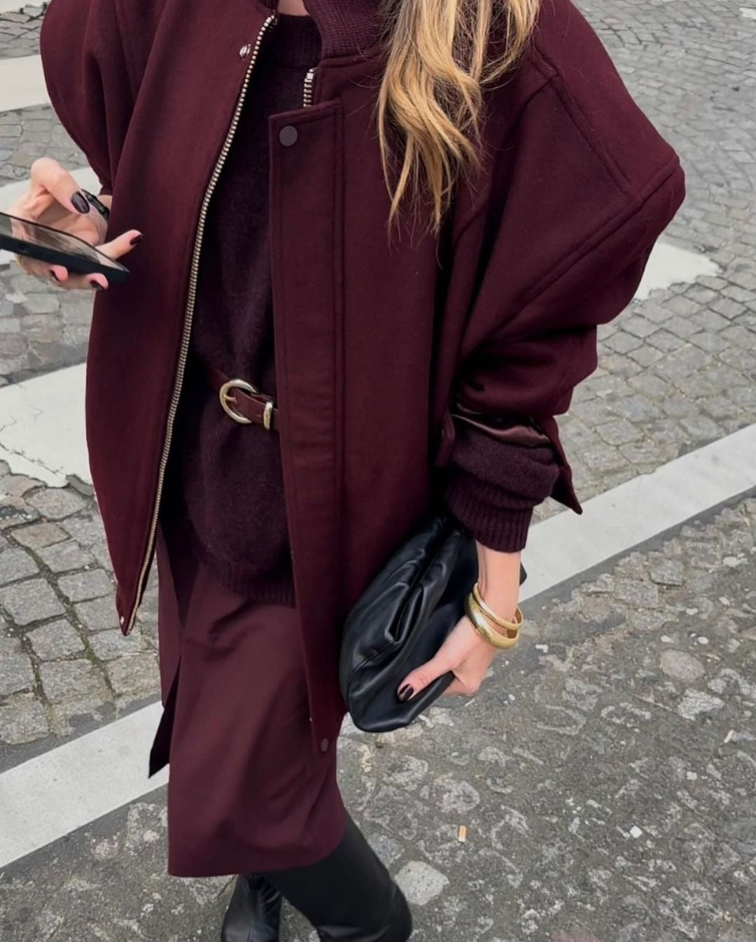 classic varsity bomber jacket