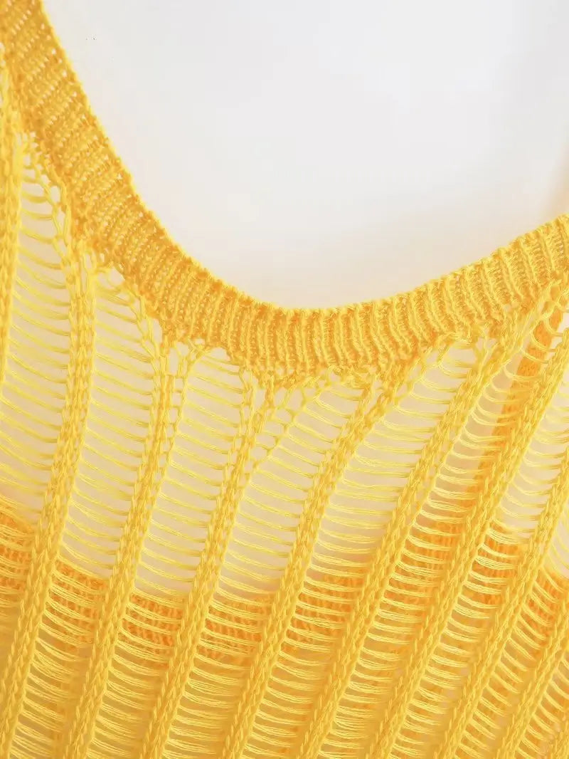 Knitted coverup