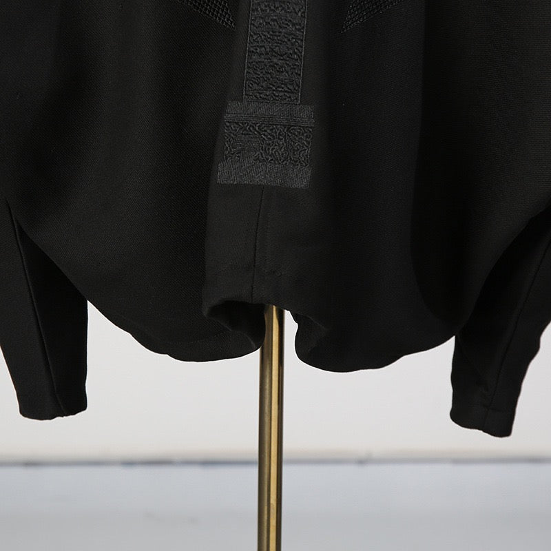 Heavy patchwork oversized jacket