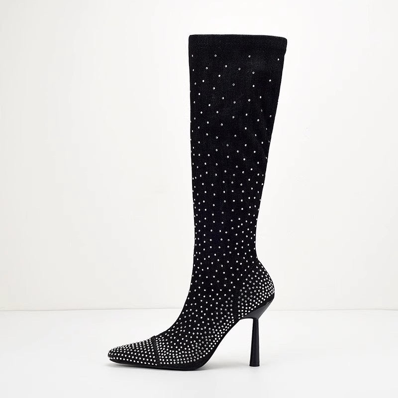 Rhinestone Boots