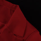 Stella Red Short and Jacket Set with Tie