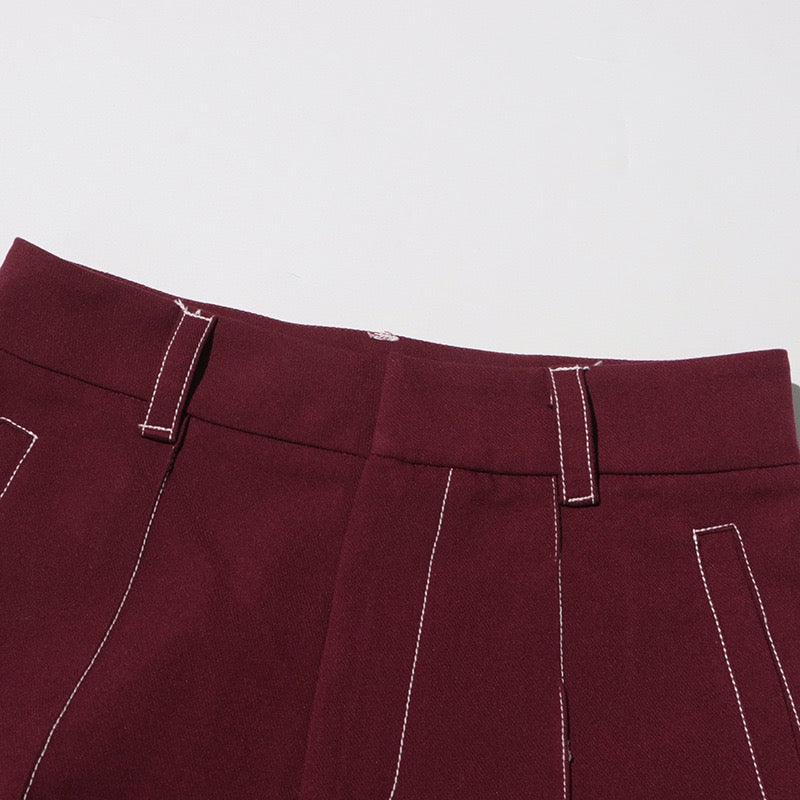 American style runway suit