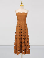 Australian strapless long dress