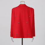Fashionable and sweet heart jacket