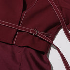 American style runway suit