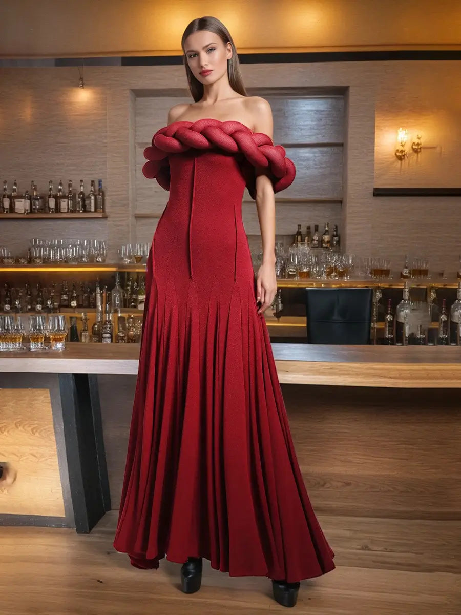 Breaded style dress