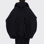 Heavy patchwork oversized jacket