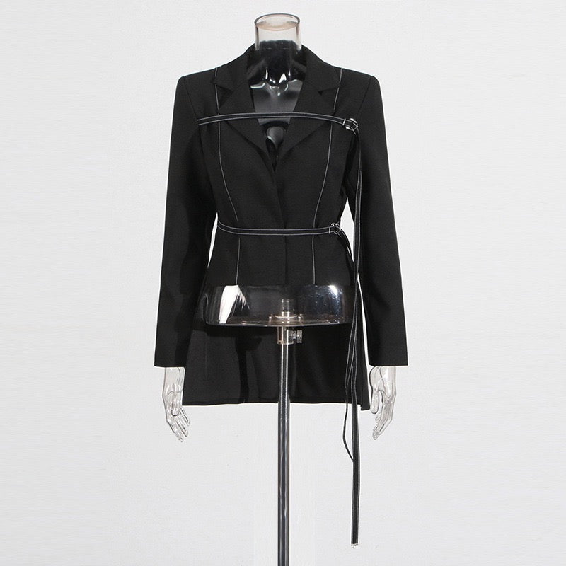 American style runway suit