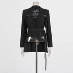 American style runway suit