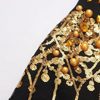 Tassels and rhinestone luxury blazer