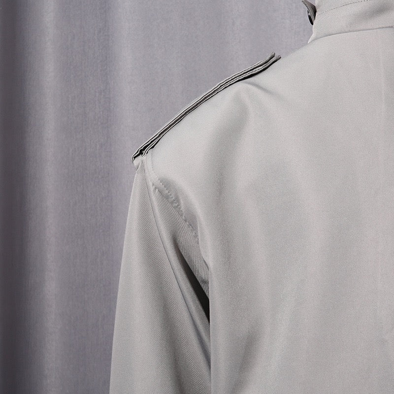 Oversized trench dress