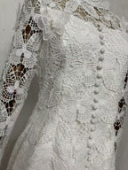 French butterflies dress