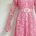 Elegant retro lace dress