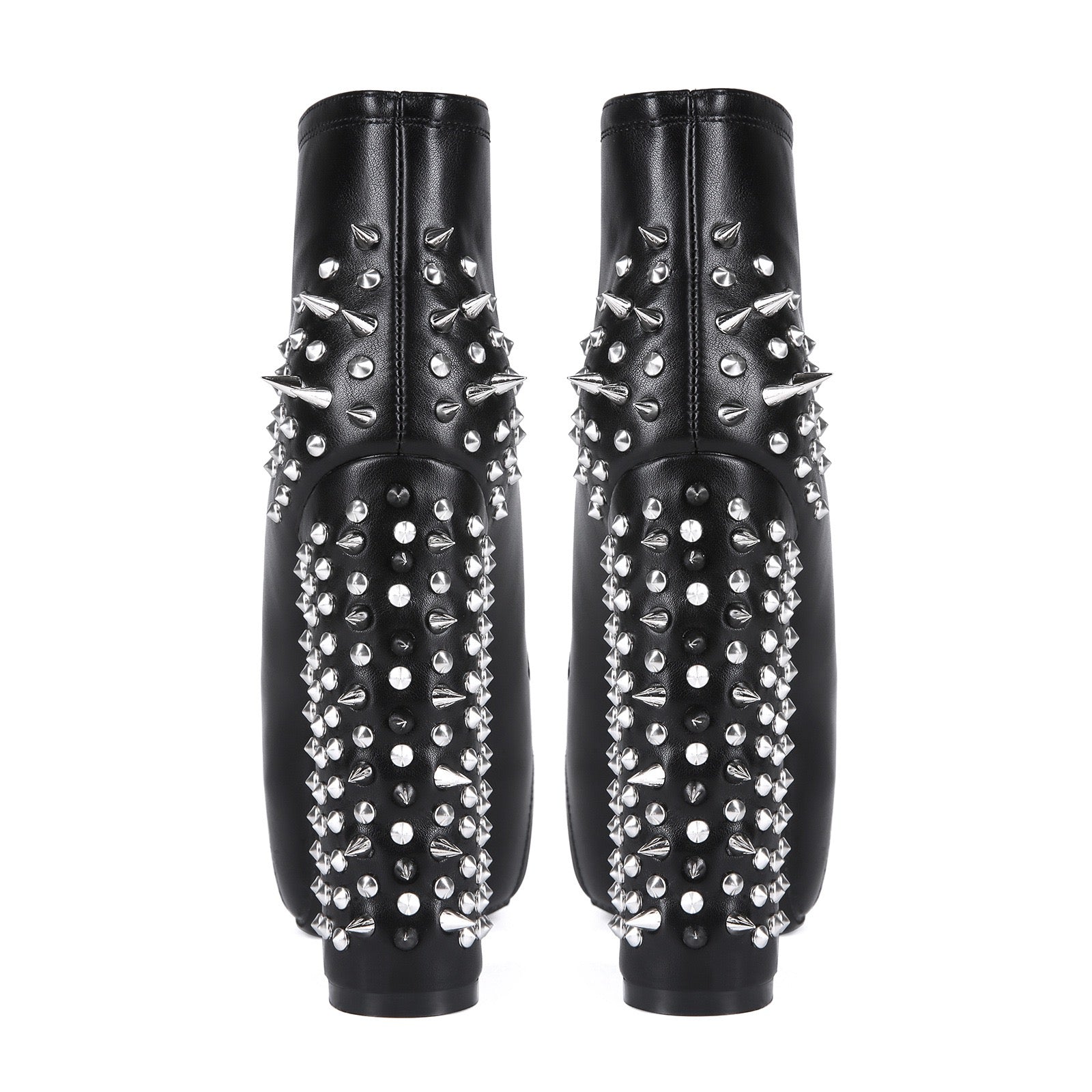Sexy rivets punk boots