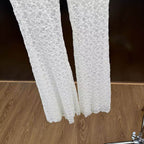 Lace set with buckles