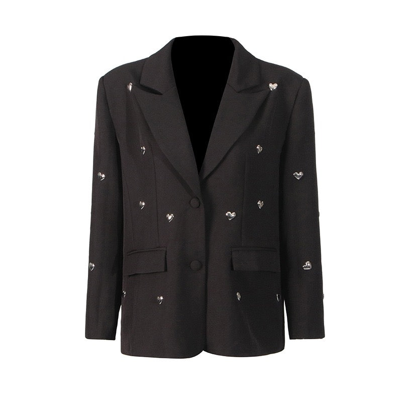 Fashionable and sweet heart jacket