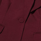 Retro style deep v waist style