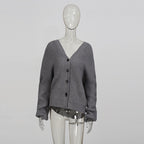 Knitted Cardigan hoodie style