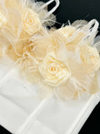 3D floral corset