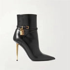 Padlock Ankle Boots