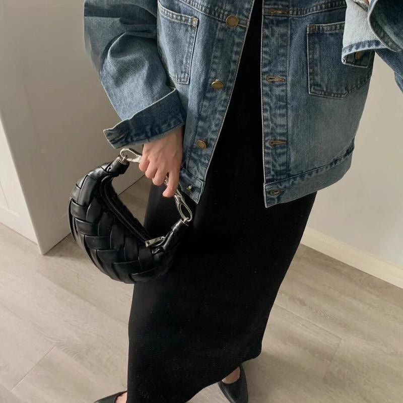 Braided stylish bag