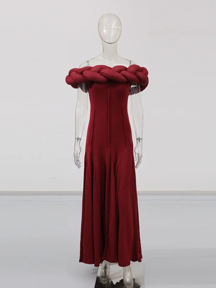 Breaded style dress