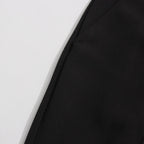 Elegant asymmetric suit