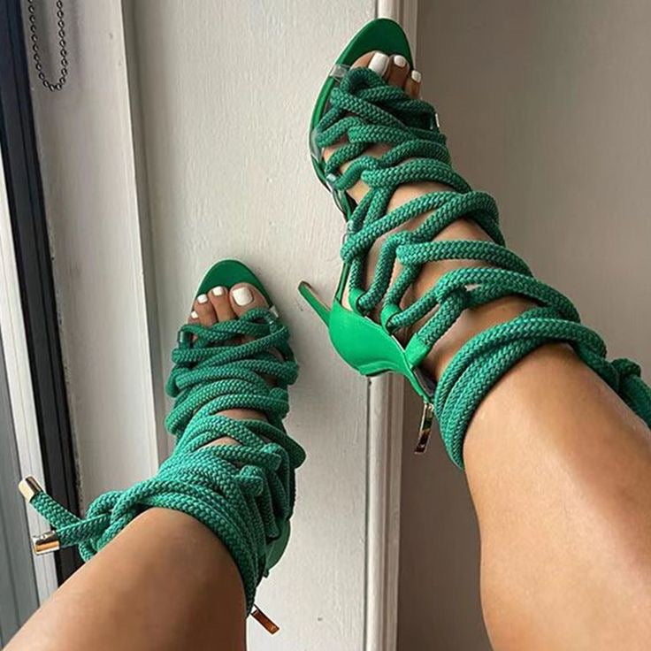 Rope heels