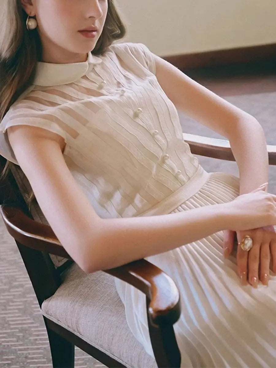 Mesh elegent dress