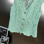 Lace shorts set
