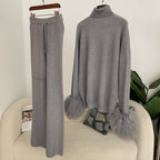 Fox fur cuffs slimming lazy joker