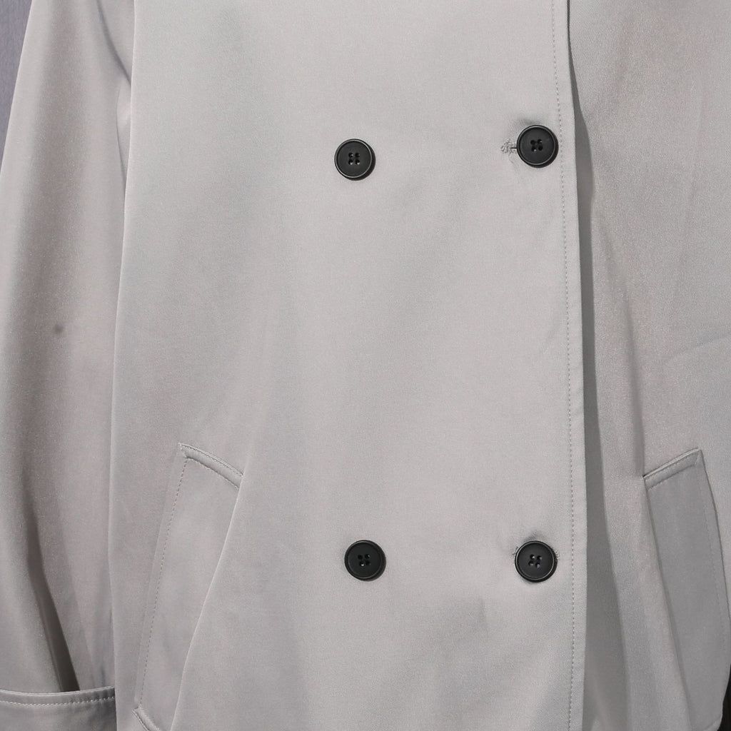 Oversized trench dress