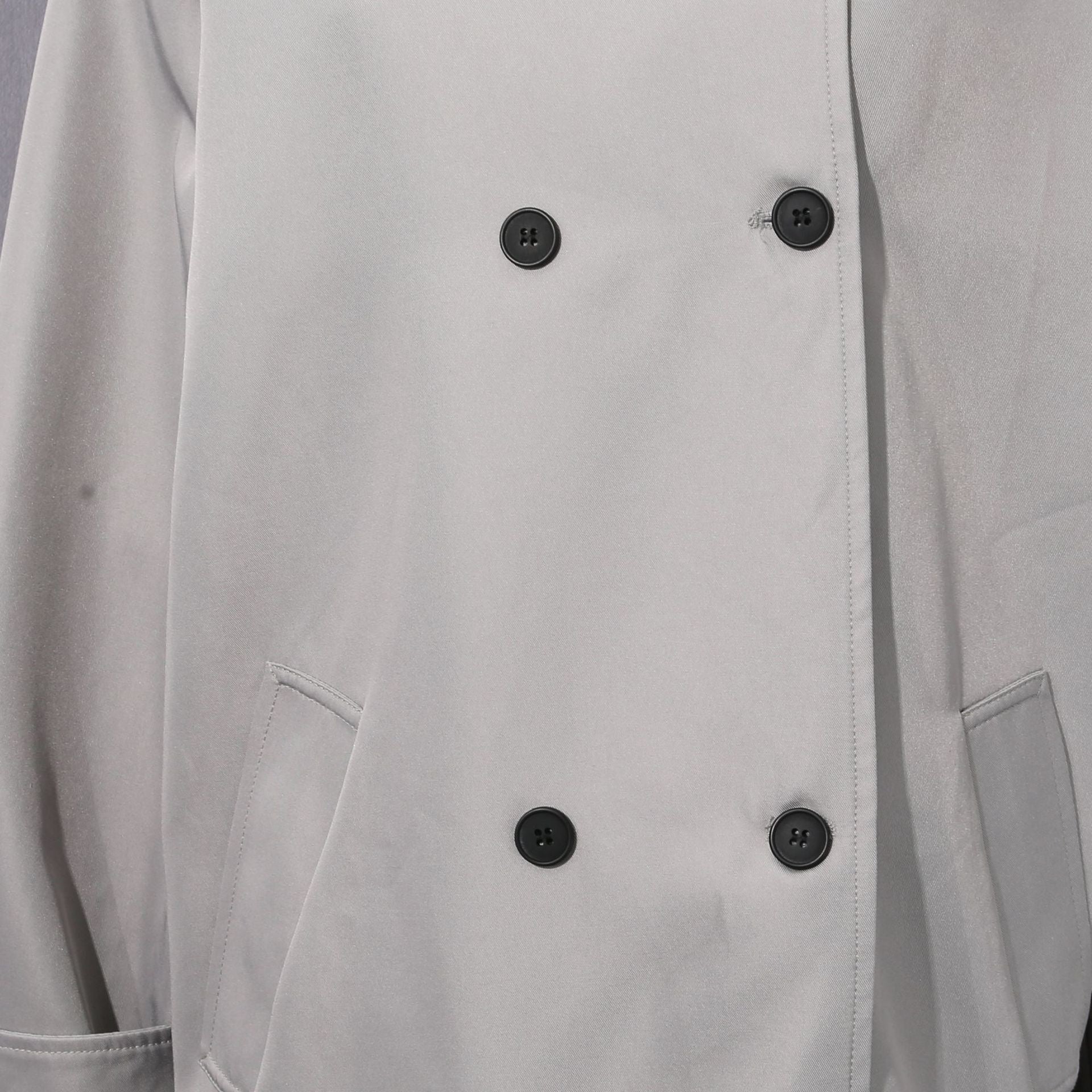 Oversized trench dress