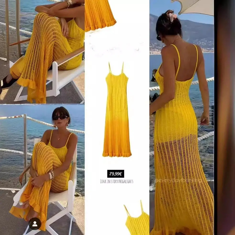 Knitted coverup